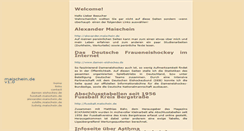 Desktop Screenshot of maischein.de